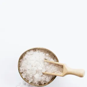 Healthy spa concept bath salt