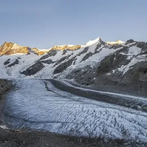 High alpine landscape, sunrise High alpine landscape, sunrise