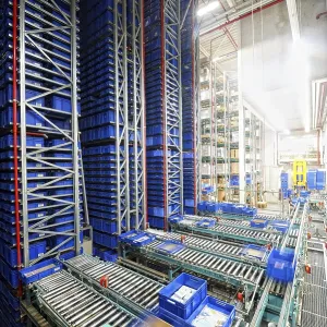 High Bay Warehouse Print: Industrial Logistics in Germany High Bay Warehouse Print: Industrial Logistics in Germany