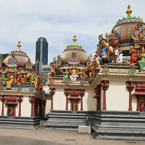 Hinduistic temple Shri-Mariamman