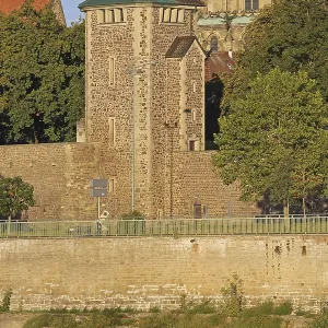 Historic Kiek in de Köken Print, Magdeburg Germany