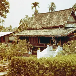 Historic traditional architecture Malay house Historic traditional architecture Malay house