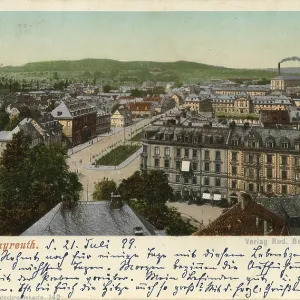 Historical postcard around 1899