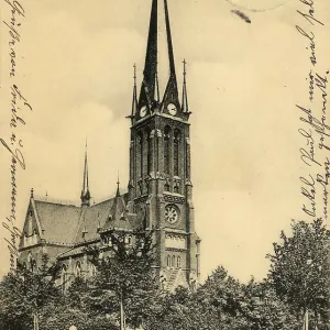 Historical postcard around 1900