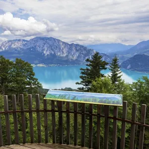 Hollerberg viewing platform on the Hochplettspitz