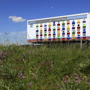 Honey production, beehive, mobile apiary in the Transylvanian countryside Honey production, beehive, mobile apiary in the Transylvanian countryside
