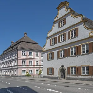 House with volute gable on the SalzstraBe