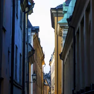Houses in an alley of Gamla Stan