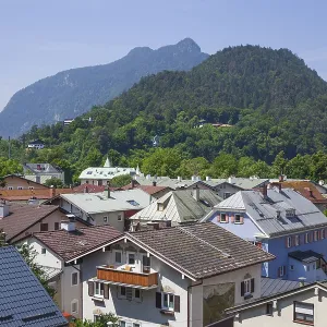 Houses and mountains, Bad Reichenhall