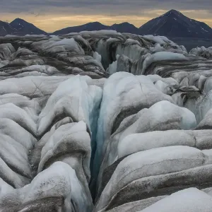 Huge glacier in Hornsund, Svalbard Huge glacier in Hornsund, Svalbard