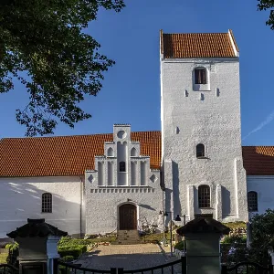 Humble Church, Langeland Island, Denmark, Europe Humble Church, Langeland Island, Denmark, Europe