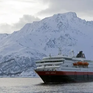Hurtigruten cruise ship, MS Kong Harald Hurtigruten cruise ship, MS Kong Harald