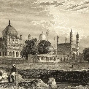 Ibrahim Rauzal tomb in Vijayapura or Bijapur