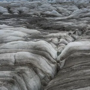 Ice field of huge glacier in Hornsund Ice field of huge glacier in Hornsund