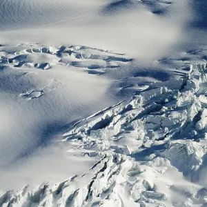 Icefall, Mt. Wildspitze, Oetztal Alps Icefall, Mt. Wildspitze, Oetztal Alps
