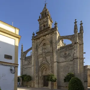 Iglesia de Santiago Print, Jerez de la Frontera, Spain