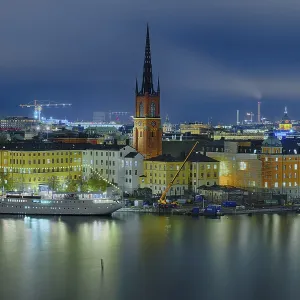 Illuminated Stockholm, Sweden, Europe