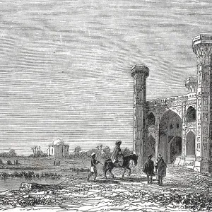 Illustration des Tchar Bardjia in Lahore