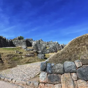 Fuerte Inca en un día soleado