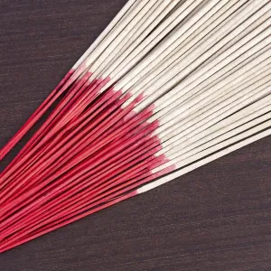 Incense aromatic sticks on the wooden background Incense aromatic sticks on the wooden background