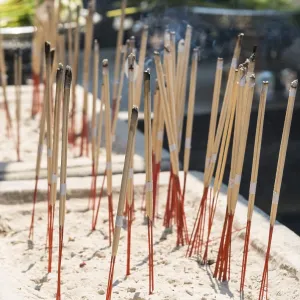 Incense sticks, Wat Phra Kaeo Temple