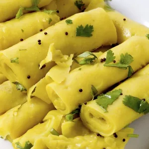 Indian food spicy suralichya vadya, India