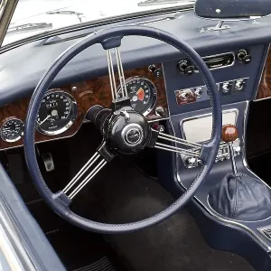 Inside view of an Austin Healey 3000 MK III Inside view of an Austin Healey 3000 MK III