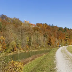 Isar Canal, Schwaneck Castle, Pullach