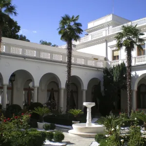 The Italian Courtyard, with its unique