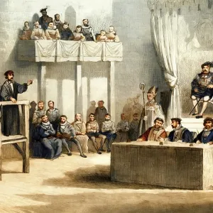 John Lambert's Trial Before King Henry VIII