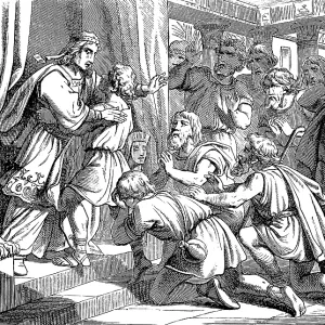 Joseph reveals himself to his brothers and lets his father come to Egypt