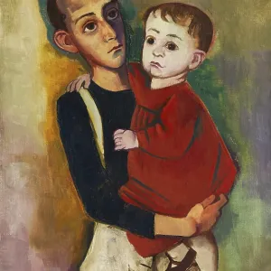 Karl Christian Ludwig Hofer, peintre allemand de l'Expressionnisme et du Réalisme Expressif.