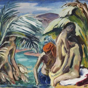 Karl Christian Ludwig Hofer, peintre allemand d'Expressionnisme et de Réalisme Expressif.
