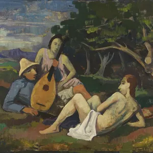Karl Christian Ludwig Hofer, peintre allemand de l'Expressionnisme et du Réalisme Expressif.
