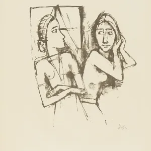 Karl Christian Ludwig Hofer, peintre allemand d'Expressionnisme et de Réalisme expressif.