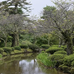Kenroku-en Garden, Kanazawa, Ishikawa Prefecture