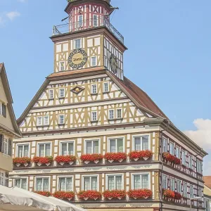 Kirchheim unter Teck Town Hall and Pedestrian Zone Kirchheim unter Teck Town Hall and Pedestrian Zone