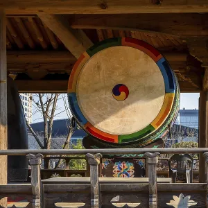 Korean traditional drum called buk