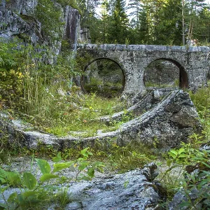 Kringsjaa Kraftverk, old hydroelectric power ruins in Vest-Agder Kringsjaa Kraftverk, old hydroelectric power ruins in Vest-Agder