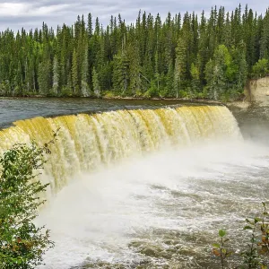 Lady Evelyn Falls, on the Kakisa River Lady Evelyn Falls, on the Kakisa River