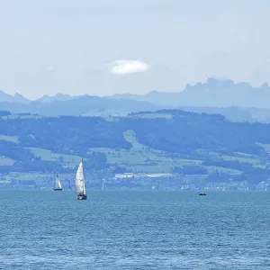 Lake Constance near Friedrichshafen