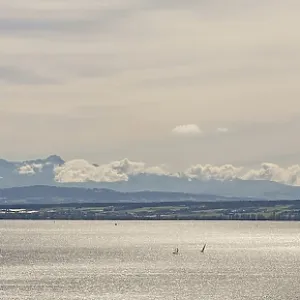 Lake Constance, Swiss Alps with Altmann and Santis<br> Lake Constance