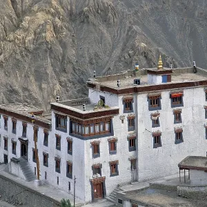 Lamayuru Gompa, one of the most important monasteries in the former kingdom of Ladakh Lamayuru Gompa, one of the most important monasteries in the former kingdom of Ladakh