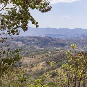 Landscape with mountains of Northern Nicaragua