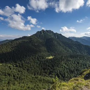 Landscape in mountains Small Fatra in Slovakia