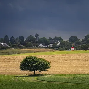 Landscape in the south of Essen-Schuir Landscape in the south of Essen-Schuir