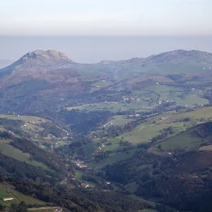 Landscape view from Puerto de Los Tornos
