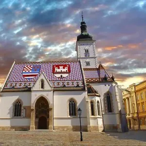 Late Gothic church of St Mark's Church or Crkva sv Marka