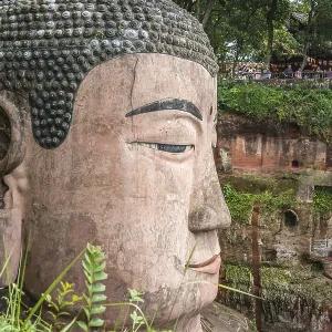 Leshan, China - July 2019 Leshan, China - July 2019