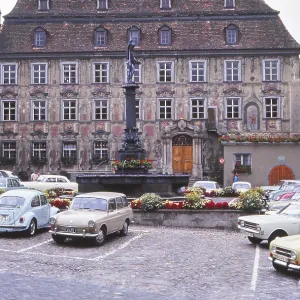 Lindau in 1969, Burgerhaus Zum Cavazzen on the market square